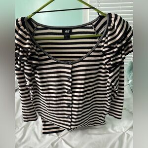 H&M striped sweater